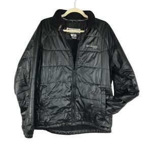 COLUMBIA Interchange Insulated Jacket Men M Black Gorpcore Outdoor Activewear